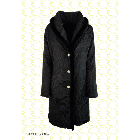 PARKA DONNA C/VISONE